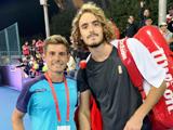 Jess con Tsitsipas